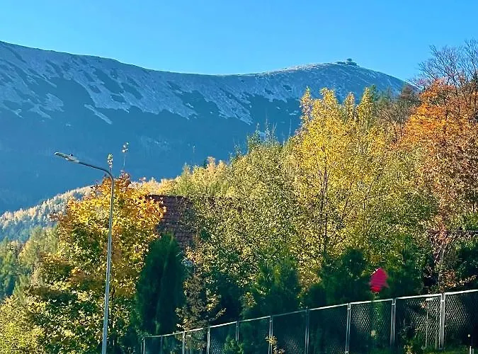 Pod śnieżką Uroczy Z Kominkiem Apartament